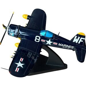 Marines Plane F4U-5N-Corsair VMF (N) 513 Scale 1/32 Desk Model Flying Nightmare
